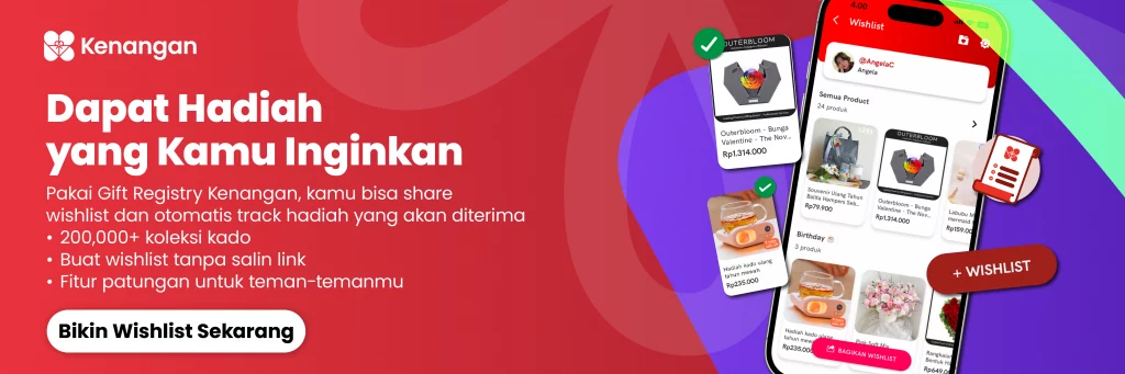 Kenangan App: Gift Registry Indonesia