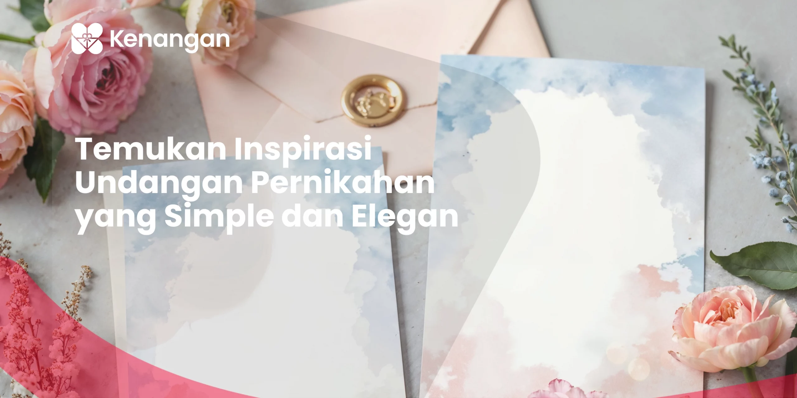 Template Undangan Pernikahan Simple dan Elegan